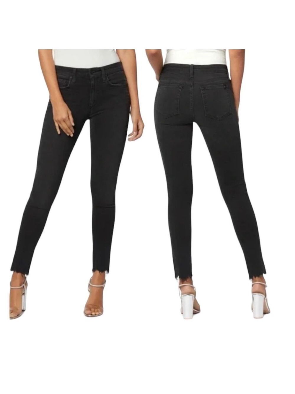 Joe’s Jeans The Flawless Finn Ankle Raw Hem Jeans in Regan Wash Size 26